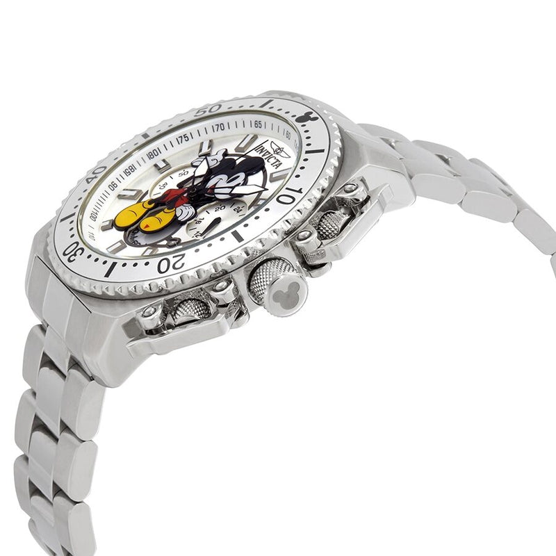 Invicta Disney Limited Edition Mickey Mouse Chronograph Silver Dial Men's Watch #27287 - Watches of America #2