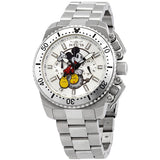 Invicta Disney Limited Edition Mickey Mouse Chronograph Silver Dial Men's Watch #27287 - Watches of America