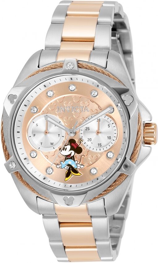 Invicta Disney Limited Edition Minnie Mouse Quartz Crystal Ladies Watch #32437 - Watches of America
