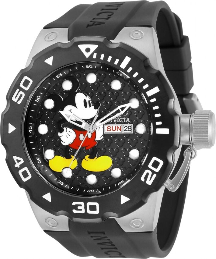 Invicta Disney Limited Edition Quartz Black Dial Men's Watch #30790 - Watches of America