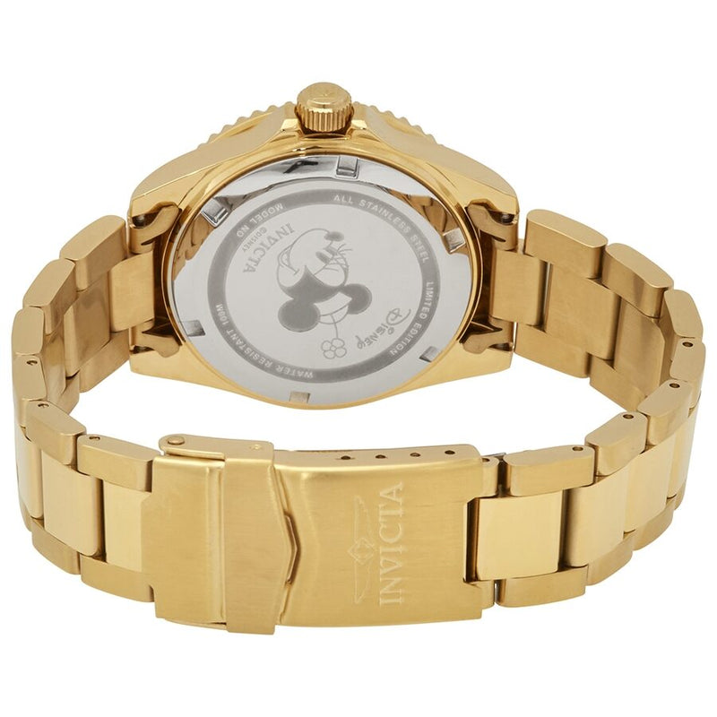Invicta Disney Limited Edition Minnie Mouse Quartz Gold Dial Ladies Watch #29676 - Watches of America #3