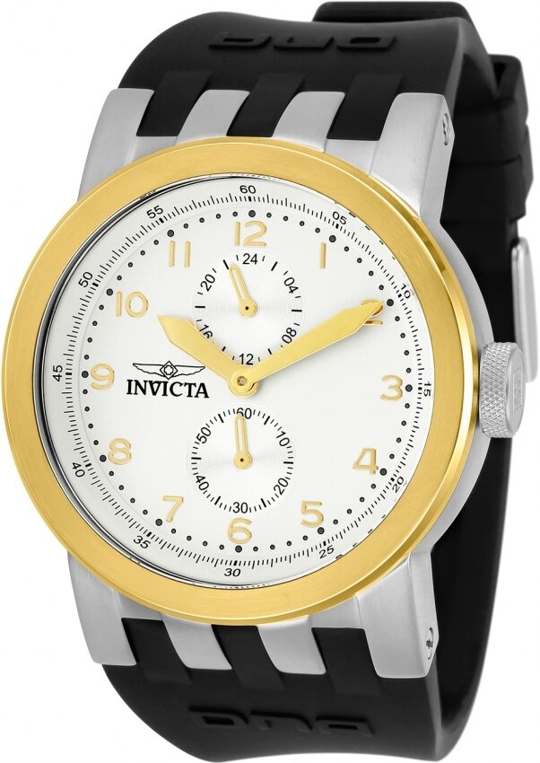 Invicta DNA Quartz Antique Silver Dial Men's Watch #31783 - Watches of America
