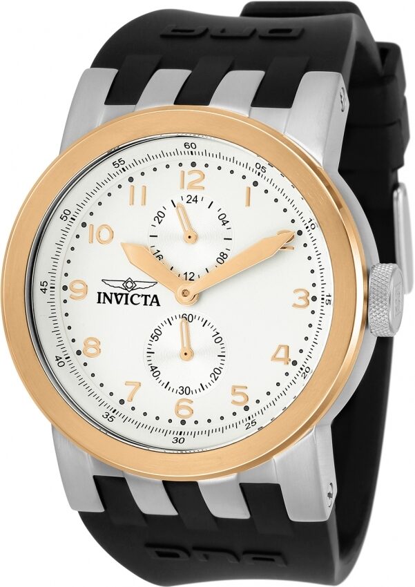 Invicta DNA Quartz Antique Silver Dial Men's Watch #31784 - Watches of America