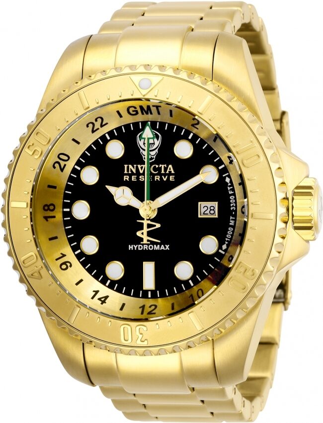 Invicta Hydromax Quartz Black Dial Men's Watch #29728 - Watches of America