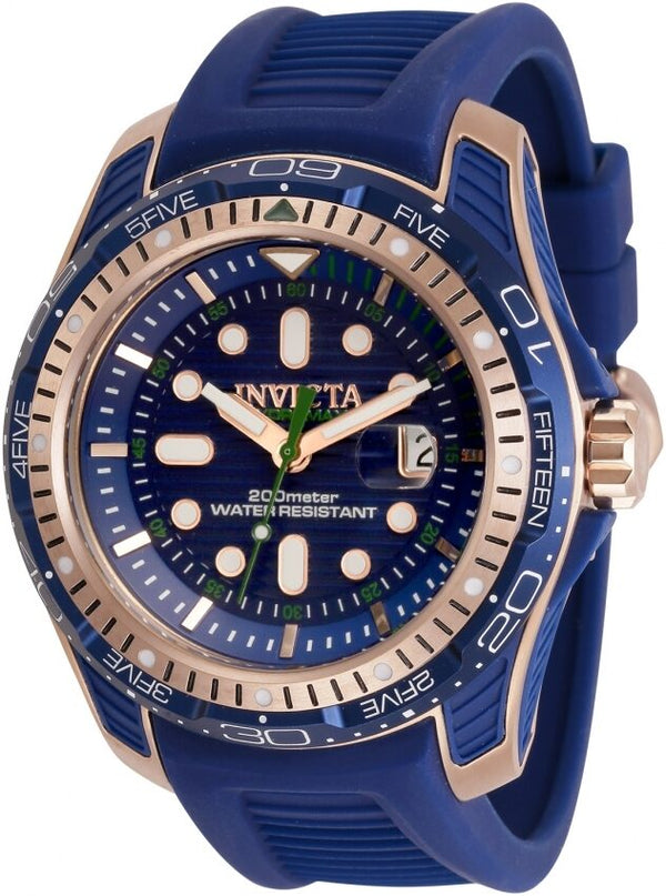 Invicta Hydromax Quartz Blue Dial Men's Watch #29585 - Watches of America