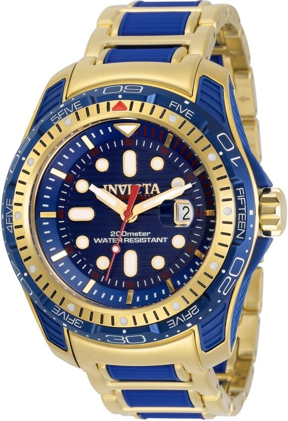 Invicta Hydromax Quartz Blue Dial Men's Watch #29589 - Watches of America