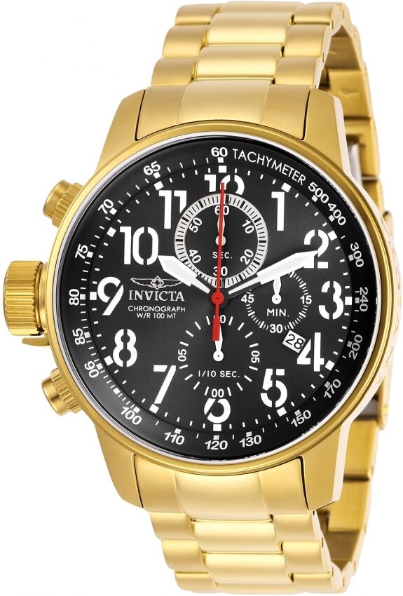 Invicta I-Force Chronograph Quartz Black Dial Men's Watch #28745 - Watches of America
