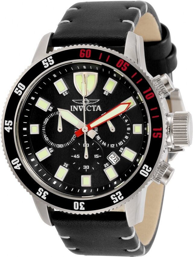Invicta I-Force Chronograph Quartz Black Dial Men's Watch #31395 - Watches of America