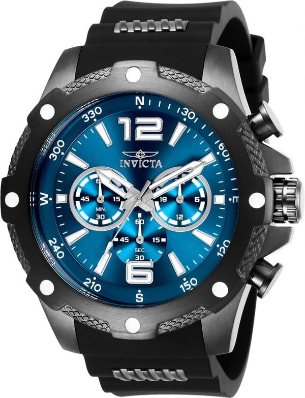 Invicta I-Force Chronograph Quartz Blue Dial Men's Watch #27272 - Watches of America