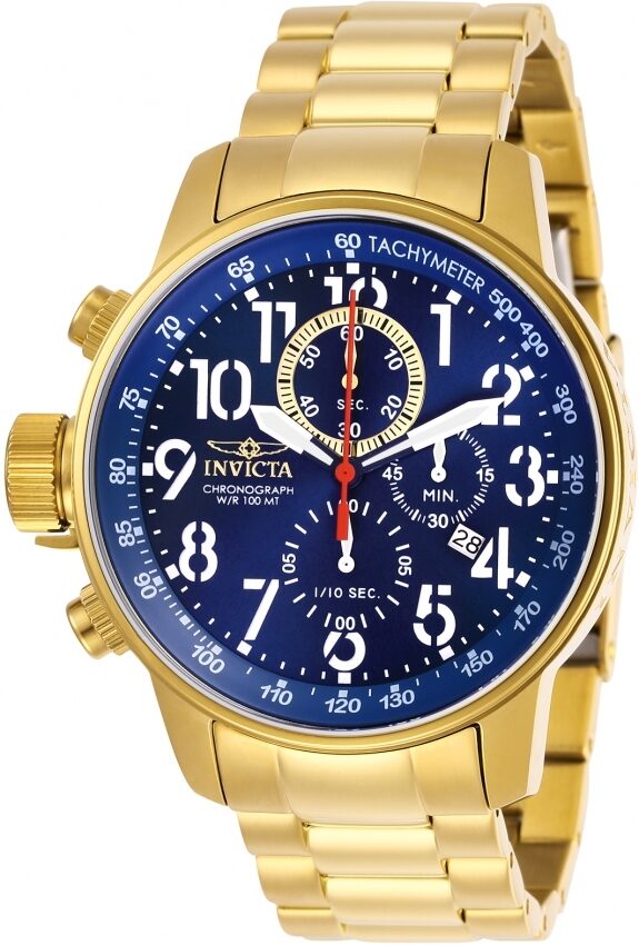Invicta I-Force Chronograph Quartz Blue Dial Men's Watch #28744 - Watches of America