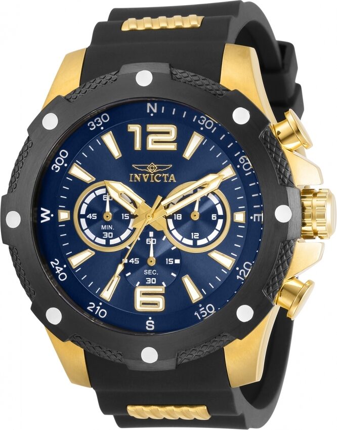 Invicta I-Force Chronograph Quartz Blue Dial Men's Watch #30770 - Watches of America