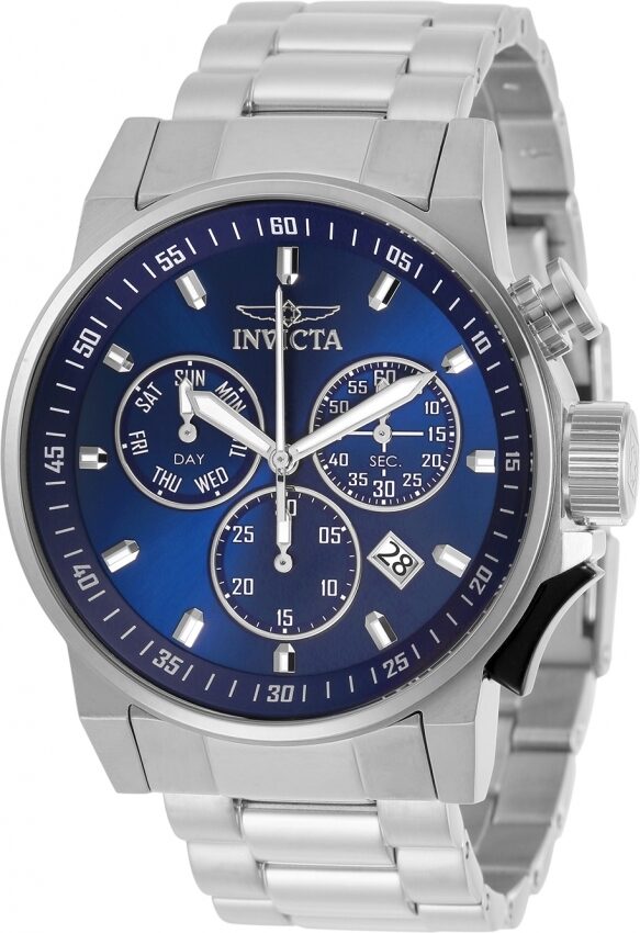 Invicta I-Force Chronograph Quartz Blue Dial Men's Watch #31630 - Watches of America