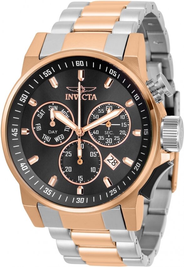 Invicta I-Force Chronograph Quartz Gunmetal Dial Men's Watch #31635 - Watches of America