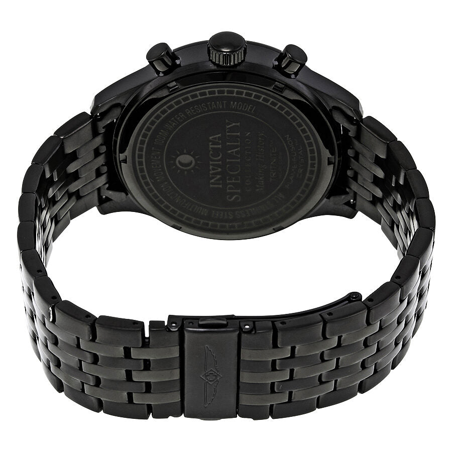 Invicta II Black Ion Plated Stainless Steel Men's Watch #0367 - Watches of America #3