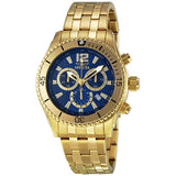 Invicta II Gold Tone Chronograph Tachymeter Men's Watch #0623 - Watches of America