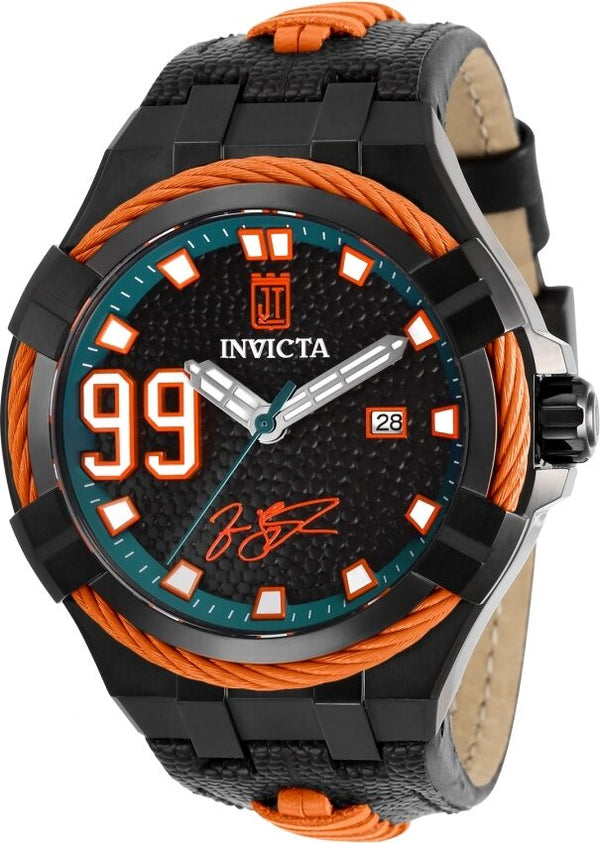 Invicta Jason Taylor Automatic Black Dial Men's Watch #28523 - Watches of America