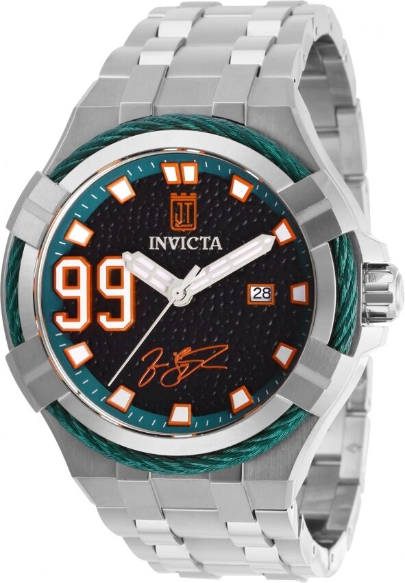 Invicta Jason Taylor Automatic Black Dial Men's Watch #28525 - Watches of America