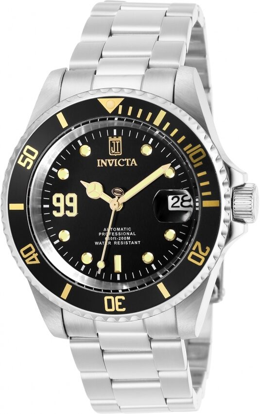Invicta JT Automatic Black Dial Men's Watch #30198 - Watches of America