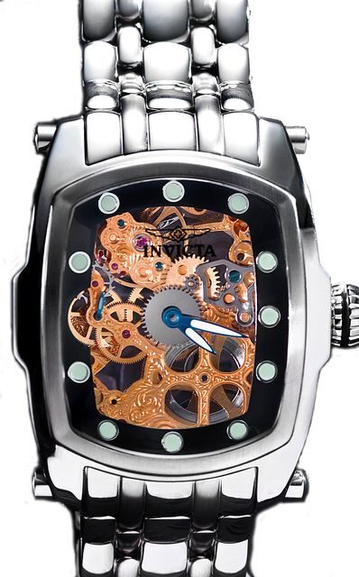 Invicta Lupah Black Dial Men's Watch #0282 - Watches of America
