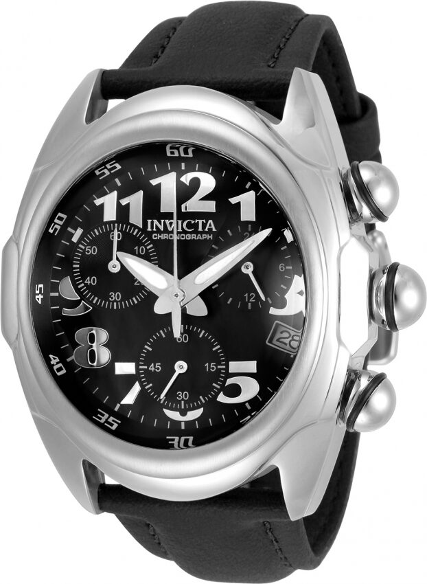Invicta Lupah Chronograph Quartz Black Dial Men's Watch #31400 - Watches of America
