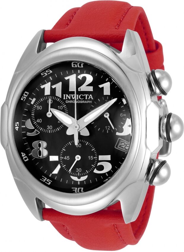 Invicta Lupah Chronograph Quartz Black Dial Men's Watch #31402 - Watches of America