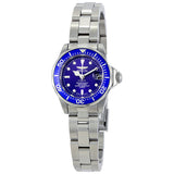 Invicta Mako Pro Diver Blue Dial Stainless Steel Ladies Watch #9177 - Watches of America