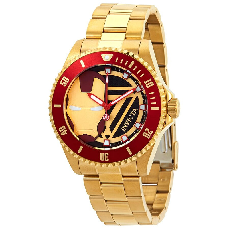Invicta Marvel Ironman Dial Men's Watch 29678 – Watches of