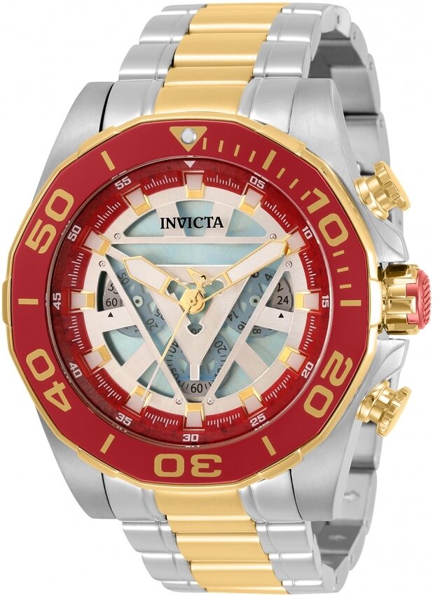 Invicta Marvel Ironman Chronograph Quartz Men's Watch #33368 - Watches of America