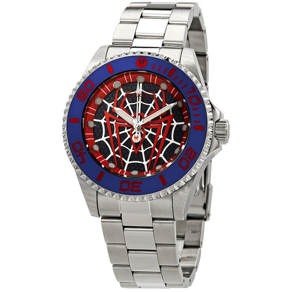 Invicta Marvel Spiderman Quartz Black Dial Men's Watch #29683 - Watches of America