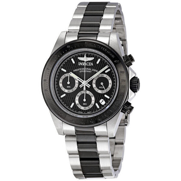 Invicta Speedway Chronograph Black Dial Men's Watch #6934 - Watches of America