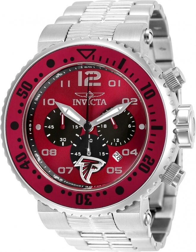 Invicta NFL Atlanta Falcons Chronograph Quartz Men's Watch #30256 - Watches of America