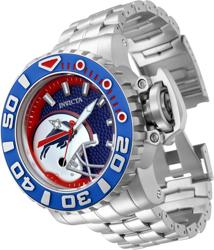 Invicta NFL Buffalo Bills Chronograph Quartz Blue Dial Men's Watch 30226 –  Watches of America