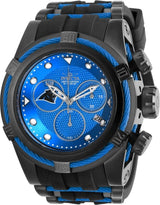 Invicta NFL Carolina Panthers Chronograph Quartz Blue Dial Men's Watch #30227 - Watches of America