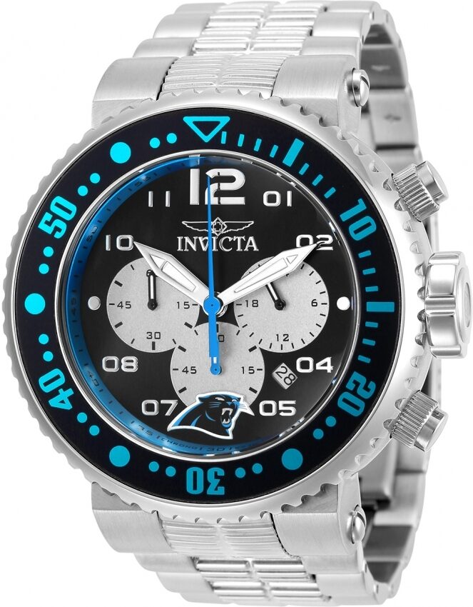 Invicta NFL Carolina Panthers Chronograph Quartz Men's Watch #30259 - Watches of America