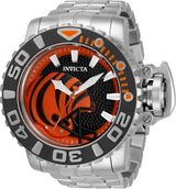 Invicta NFL Cincinnati Bengals Automatic Black Dial Men's Watch #33002 - Watches of America