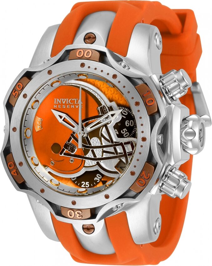 Invicta NFL Cleveland Browns Chronograph Quartz Ladies Watch #33098 - Watches of America