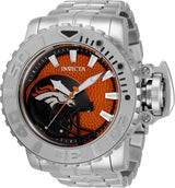 Invicta NFL Denver Broncos Automatic Orange Dial Men's Watch #33005 - Watches of America
