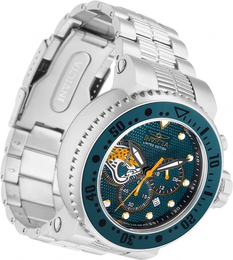 Invicta NFL Jacksonville Jaguars Chronograph Quartz Men's Watch #33129 - Watches of America #2