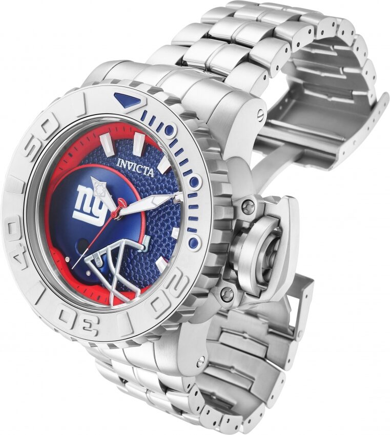 Invicta NFL New York Giants Automatic Blue Dial Men's Watch #33026 - Watches of America #2