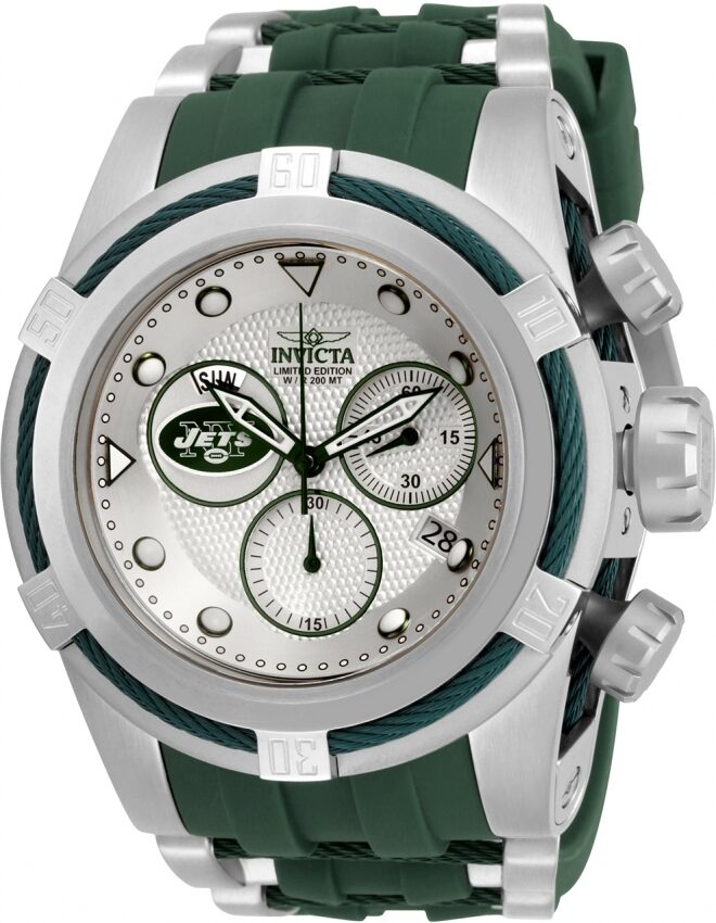 Invicta NFL New York Jets Chronograph Quartz Men's Watch #30245 - Watches of America