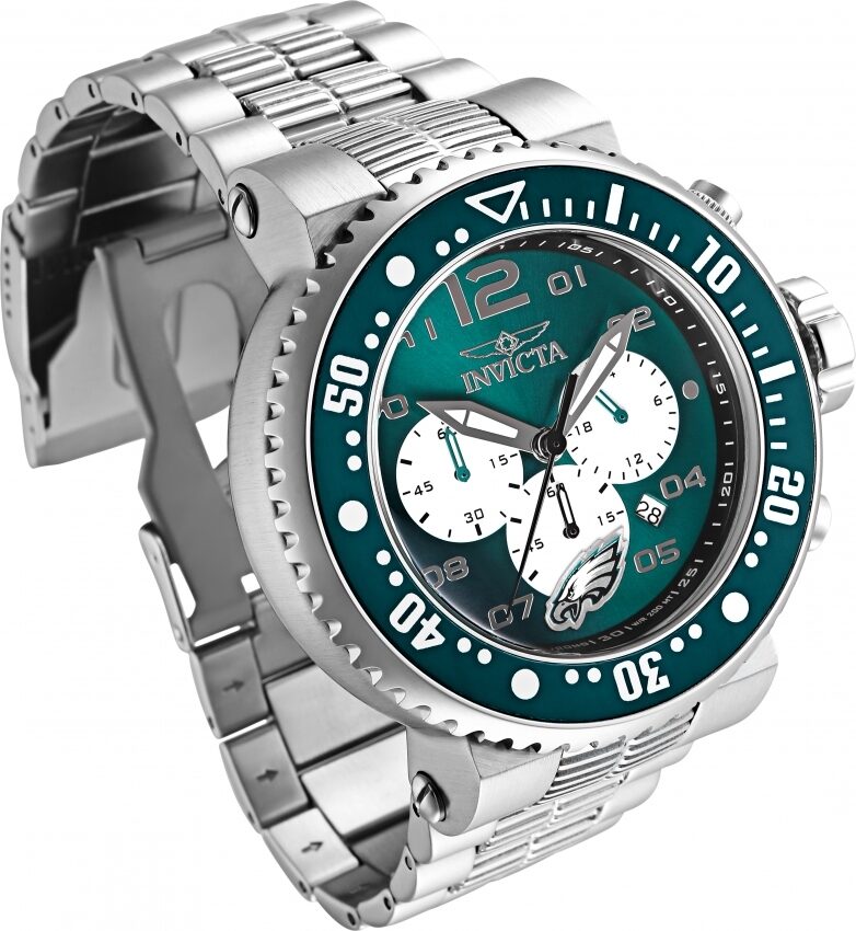 Invicta NFL Philadelphia Eagles Chronograph Quartz Men's Watch #30280 - Watches of America #2