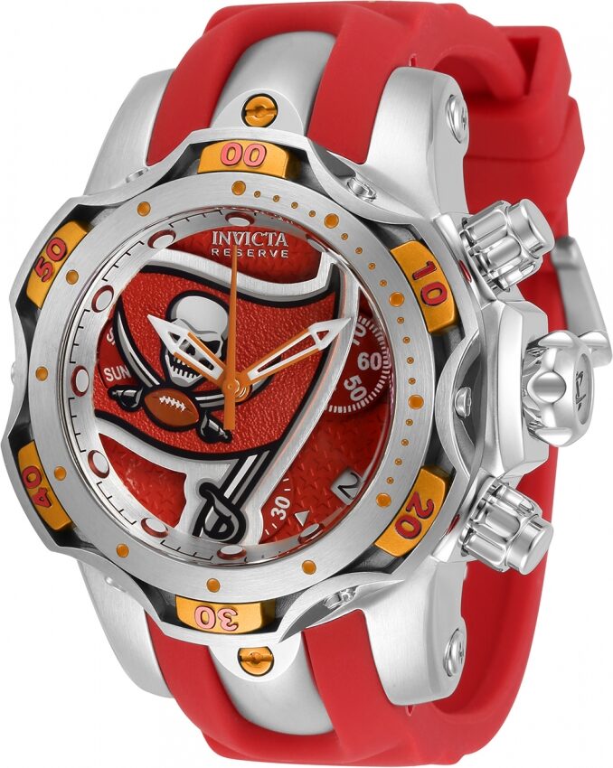 Invicta NFL Tampa Bay Buccaneers Chronograph Quartz Ladies Watch #33113 - Watches of America