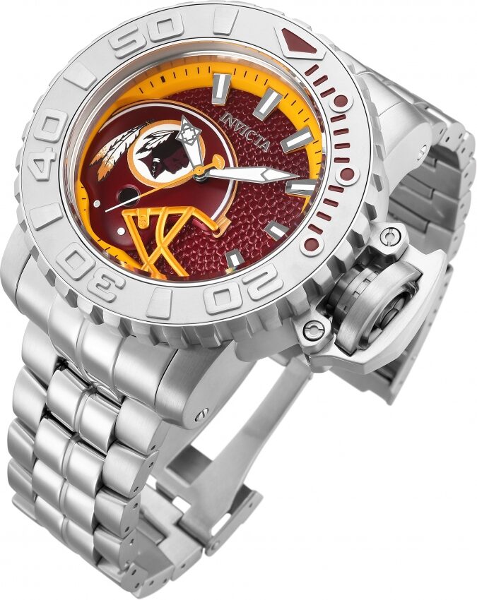 Invicta washington redskins watch sale