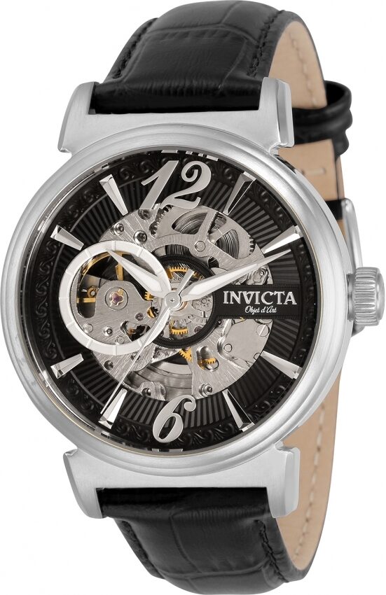 Invicta Objet D Art Automatic Black Dial Men's Watch #30461 - Watches of America