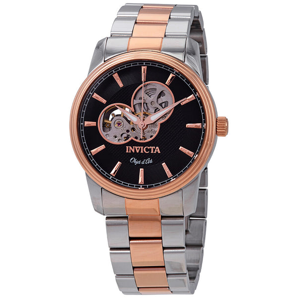 Invicta Objet D Art Automatic Black Dial Men's Watch #27563 - Watches of America