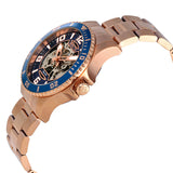 Invicta Objet D Art Automatic Blue Skeletal Dial Men's Watch #22605 - Watches of America #2