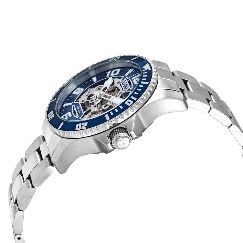 Invicta Objet D Art Automatic Blue Skeleton Dial Men's Watch #22603 - Watches of America #2