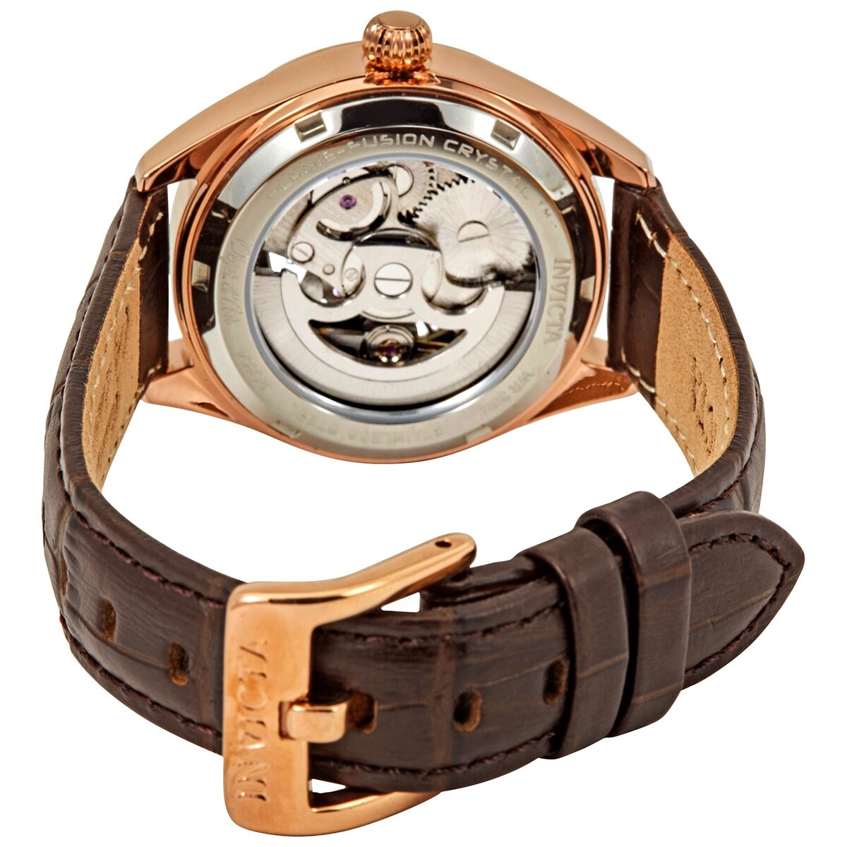 Invicta Objet D Art Automatic Crystal White Dial Ladies Watch #26354 - Watches of America #3