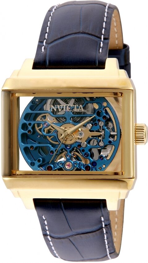 Invicta Objet D Art Automatic Gold Dial Men's Watch #32176 - Watches of America