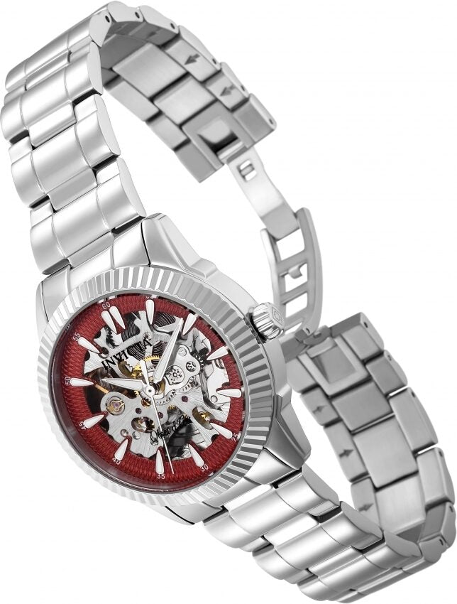 Invicta Objet D Art Automatic Red Skeleton Dial Ladies Watch #26361 - Watches of America #2